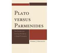 Robert J. Roecklein Plato versus Parmenides (Copertina rigida)