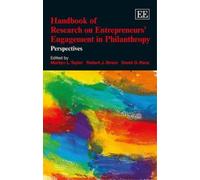 Robert J. Strom Handbook of Research on Entrepreneurs’ Engage (Copertina rigida)