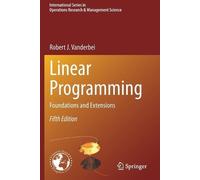Robert J. Vanderbei Linear Programming (Tascabile)