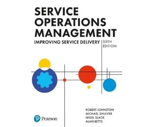 Robert Johnston Michael Shulver Nigel Slack Al Service Operations Ma (Tascabile)