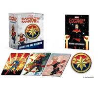 Robert K Elder Marvel: Captain Marvel Enamel Pin and Magnets (Tascabile)