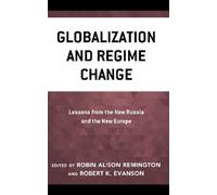 Robert K. Evanson Globalization and Regime Change (Copertina rigida)