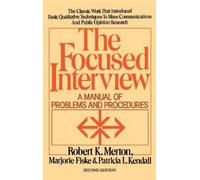 Robert K. Merton Focused Interview (Tascabile)