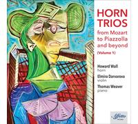 Robert Kahn Horn Trios from Mozart to Piazzolla & Beyond, Vol. 1 (CD)