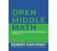 Robert Kaplinsky Open Middle Math (Tascabile)