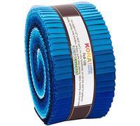 Robert Kaufman Kona Cotton Solids cascata roll Up 6,3 cm Precut Cotton Fabric quilting strips Jelly roll Assortment ru-782 - 40