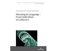 Robert Kiełtyka Meaning in Language - From Individual to Coll (Copertina rigida)