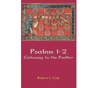 Robert L. Cole Psalms 1-2 (Copertina rigida) Hebrew Bible Monographs