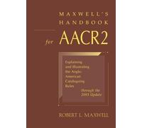 Robert L. Maxwell Maxwell's Handbook for AACR2 (Tascabile)