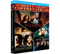 Robert Langdon Trilogie 3 Films [Blu-Ray]