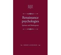 Robert Lanier Reid Renaissance Psychologies (Copertina rigida)