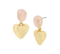 Robert Lee Morris Soho - Orecchini da donna a forma di cuore, One Size, Metallo, Quarzo
