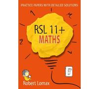 Robert Lomax RSL 11+ Maths (Tascabile)