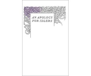 Robert Louis Stevenson An Apology for Idlers (Tascabile) Penguin Great Ideas