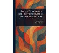 Robert Lovell Robert Southey Poems (Copertina rigida)