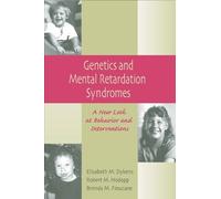 Robert M. Hodapp Brenda M. Finucane Elis Genetics and Mental Retard (Tascabile)