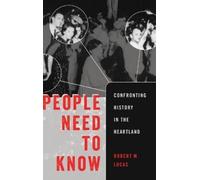 Robert M. Lucas People Need to Know (Copertina rigida) Counterpoints