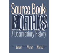 LeRoy Walters Source Book in Bioethics (Tascabile)