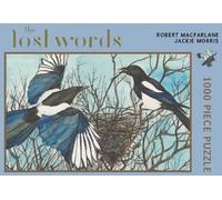 Robert Macfarlane The Lost Words Magpie 1000 Piece jigsaw (Merchandise)