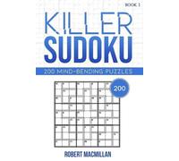 Robert MacMillan Killer Sudoku, Book 1 (Tascabile) Killer Sudoku