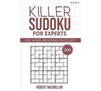 Robert MacMillan Killer Sudoku for Experts, Book 5 (Tascabile)