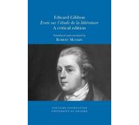 Robert Mankin Edward Gibbon, 'Essai Sur L'étude De La Litterature' (Tascabile)