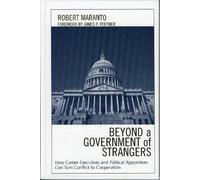 Robert Maranto Beyond a Government of Strangers (Copertina rigida)