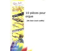 ROBERT MARTIN CADEE J.L. - 10 PICES POUR ORGUE