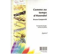 ROBERT MARTIN CAMPORELLI B. - COMME AU TEMPS D'HAENDEL, UT OU SIB