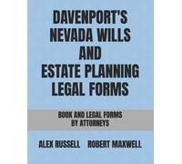 Robert Maxwell Beth Farme Davenport's Nevada Wills And Estate Planni (Tascabile)