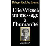 Robert McAfee Brown Elie Wiesel (Tascabile)