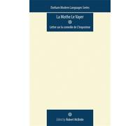 Robert McBride La Mothe Le Vayer (Tascabile) Durham Modern Languages Series