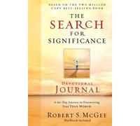 Robert McGee The Search for Significance Devotional Journal (Tascabile)