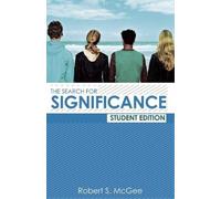 Robert McGee The Search for Significance Student Edition (Tascabile)