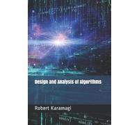 Robert Method Karamagi Design and Analysis of Algorithms (Tascabile)