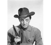 Robert Mitchum Nei Panni Del Sceriffo Di El Dorado Poster Stampa 24x20"