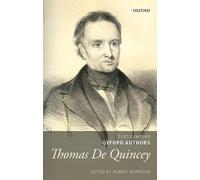 Robert Morrison Thomas De Quincey (Copertina rigida) 21st-Century Oxford Authors