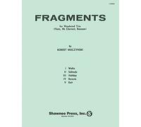 Robert Muczynski-Fragments Flute/Clarinet/Bassoon-Score and Parts