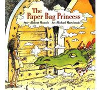 Robert Munsch The Paper Bag Princess (Board Book Abridged) (Libro di cartone)