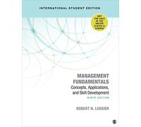 Robert N. Lussi Management Fundamentals - International Student Edit (Tascabile)