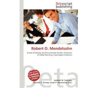 Robert O. Mendelsohn: School of Forestry and Environmental Studies, Economics of Global Warming, Copenhagen Consensus