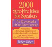 Robert Orben 2,000 Sure-Fire Jokes for Speakers (Tascabile)