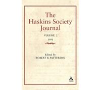 Robert Patterso Haskins Society Journal Studies in Medieval H (Copertina rigida)