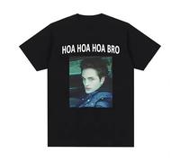 Robert Pattinson Edward Twilight Graphic T Shirt Men Women Fashion Short Sleeve T-Shirts Unisex Retro O-Neck T-Shirt Black L