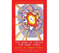 Robert Pinsky The Book of Poetry for Hard Times (Tascabile)