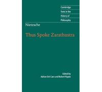 Robert Pippin Nietzsche: Thus Spoke Zarathustra (Copertina rigida)