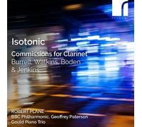 Robert Plane Isotonic: Commissions for Clarinet (CD) Album (Jewel Case)