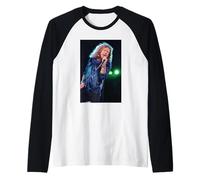 Robert Plant of LED Zeppelin dal Vivo a Wembley 1992 Maglia con Maniche Raglan