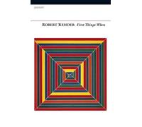 Robert Rehder First Things When (Tascabile)