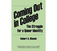 Robert Rhoads Coming out in College (Tascabile)